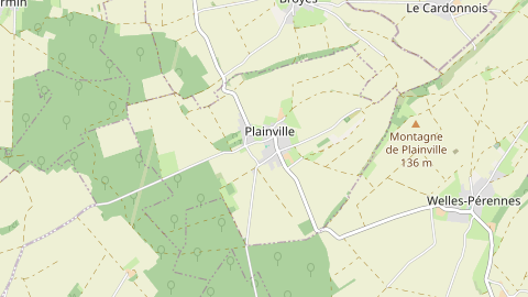 Carte de localisation de l'évènement