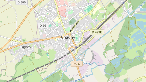 Carte de localisation de l'évènement