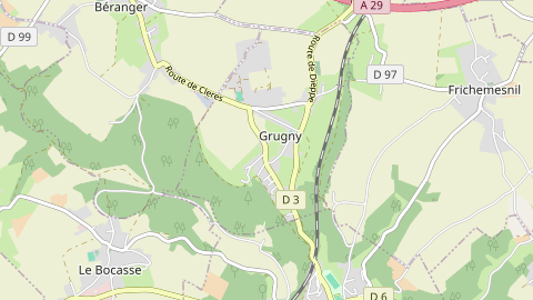 Carte de localisation de l'évènement