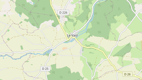 Carte de localisation de l'évènement