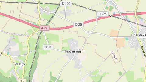 Carte de localisation de l'évènement