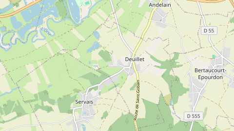 Carte de localisation de l'évènement