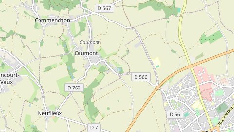 Carte de localisation de l'évènement