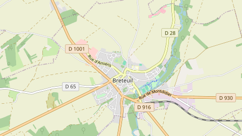 Carte de localisation de l'évènement