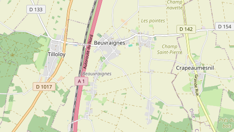 Carte de localisation de l'évènement