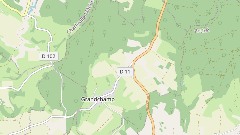 Carte de localisation de l'évènement