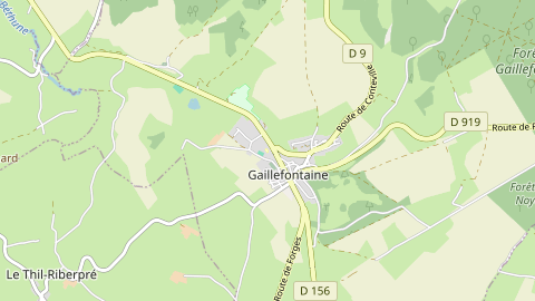 Carte de localisation de l'évènement