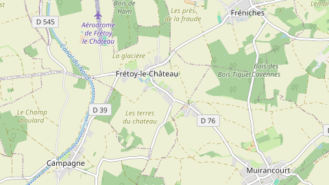 Carte de localisation de l'évènement