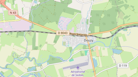 Carte de localisation de l'évènement