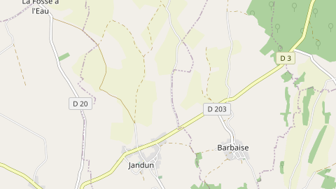 Carte de localisation de l'évènement