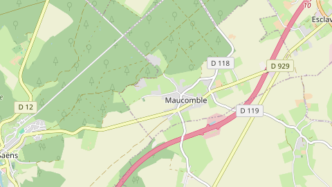 Carte de localisation de l'évènement