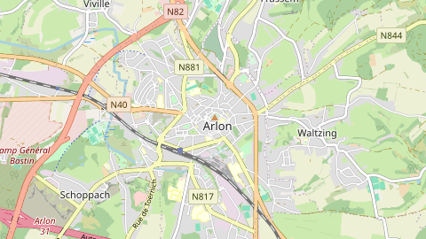 Carte de localisation de l'évènement