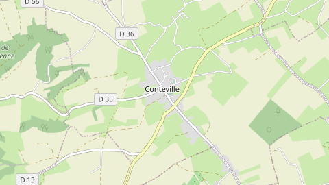 Carte de localisation de l'évènement