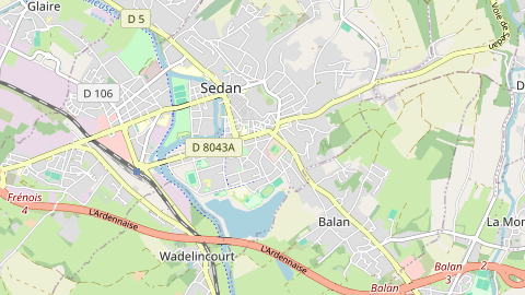 Carte de localisation de l'évènement