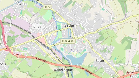 Carte de localisation de l'évènement