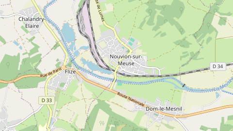 Carte de localisation de l'évènement