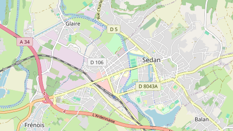 Carte de localisation de l'évènement