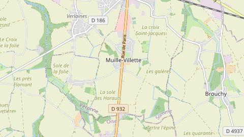 Carte de localisation de l'évènement