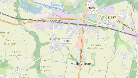 Carte de localisation de l'évènement