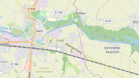 Carte de localisation de l'évènement