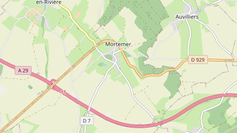 Carte de localisation de l'évènement