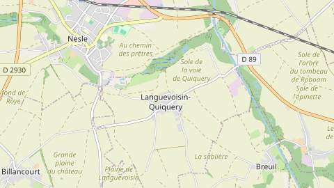 Carte de localisation de l'évènement