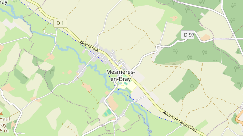 Carte de localisation de l'évènement