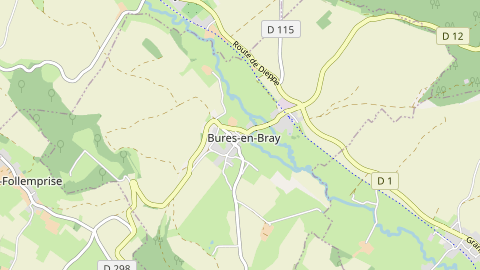 Carte de localisation de l'évènement