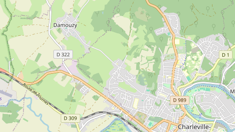 Carte de localisation de l'évènement