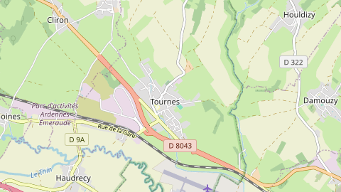 Carte de localisation de l'évènement