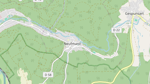 Carte de localisation de l'évènement
