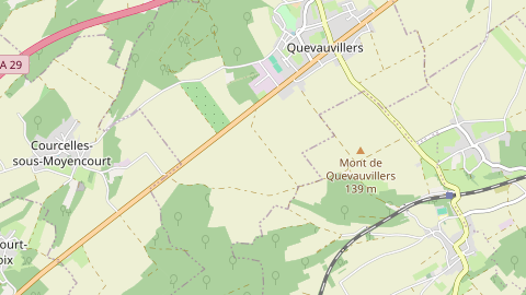 Carte de localisation de l'évènement