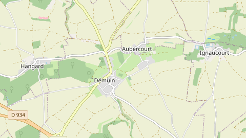 Carte de localisation de l'évènement