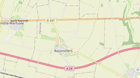 Carte de localisation de l'évènement