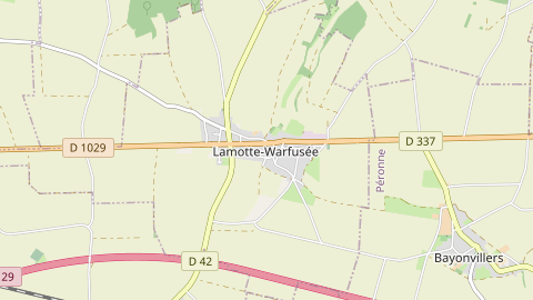 Carte de localisation de l'évènement