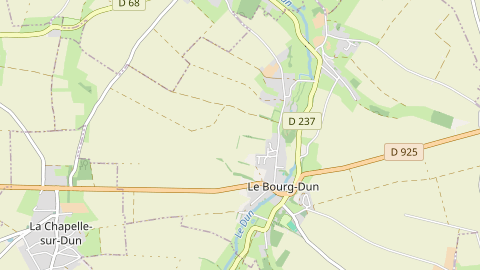 Carte de localisation de l'évènement