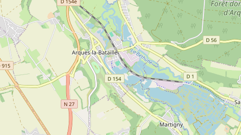 Carte de localisation de l'évènement