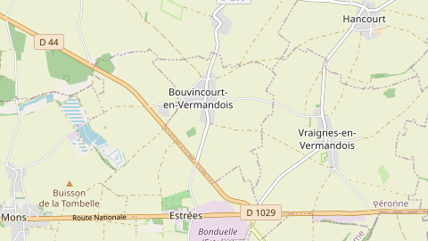 Carte de localisation de l'évènement