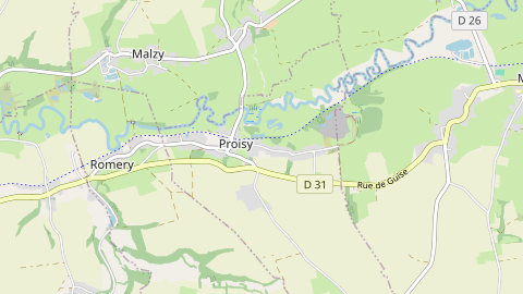 Carte de localisation de l'évènement