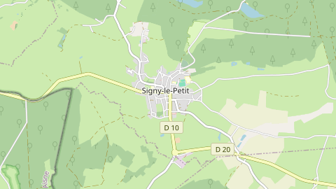 Carte de localisation de l'évènement