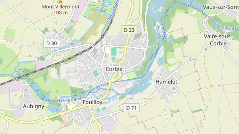 Carte de localisation de l'évènement