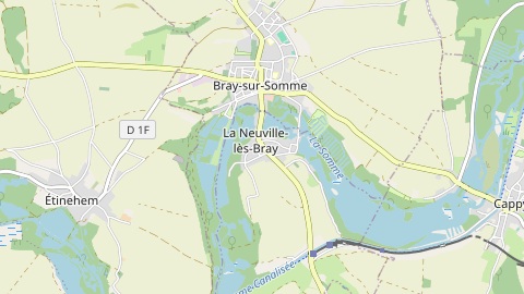 Carte de localisation de l'évènement