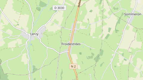 Carte de localisation de l'évènement