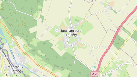 Carte de localisation de l'évènement
