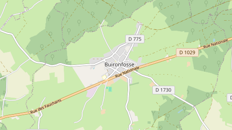 Carte de localisation de l'évènement