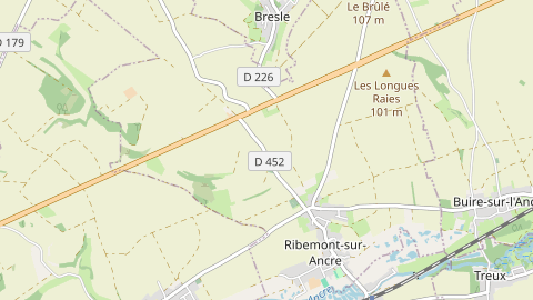 Carte de localisation de l'évènement