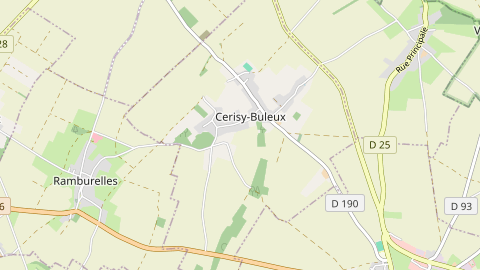 Carte de localisation de l'évènement