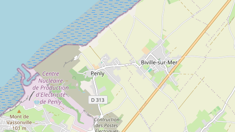 Carte de localisation de l'évènement