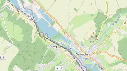 Carte de localisation de l'évènement
