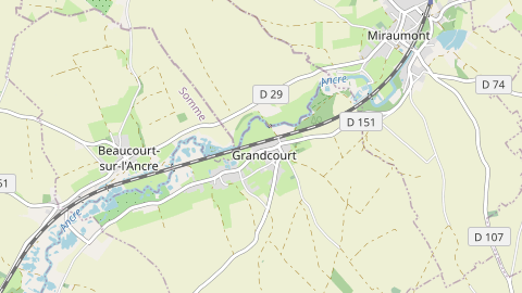 Carte de localisation de l'évènement